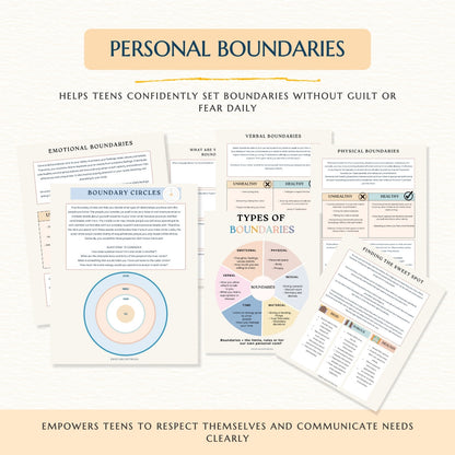 Ultimate Teen Mega Bundle — 8+ Therapist-Approved Tools to Build Confidence, Clarity & Emotional Strength to Boost Your Teen Growth