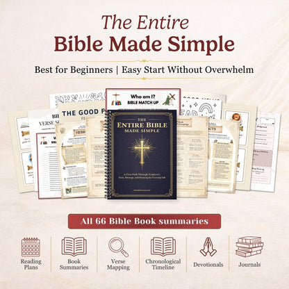 Entire Bible Made Simple - If you’ve ever believed in God but felt unsure where to start with the Bible, you’re not alone.