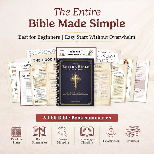 Entire Bible Made Simple - If you’ve ever believed in God but felt unsure where to start with the Bible, you’re not alone.